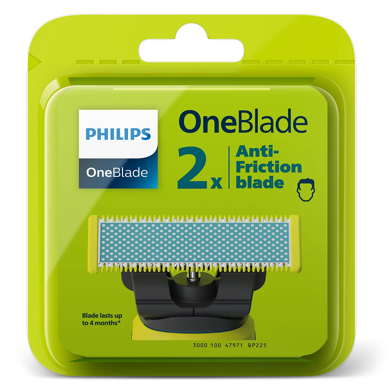 Philips OneBlade x2 Lames de rechange for Face/Body Kit